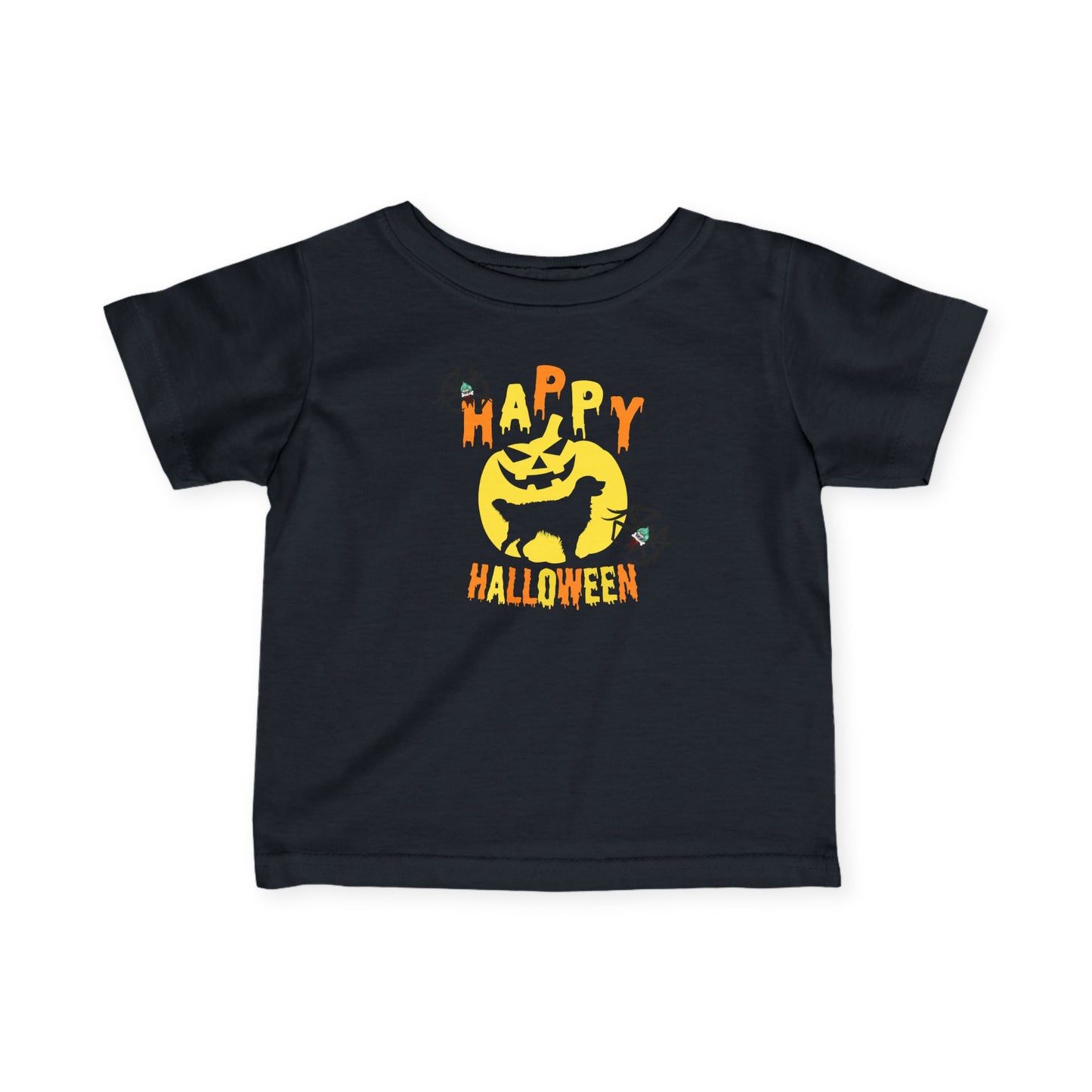 Infant Fine Jersey Tee - Happy holloween
