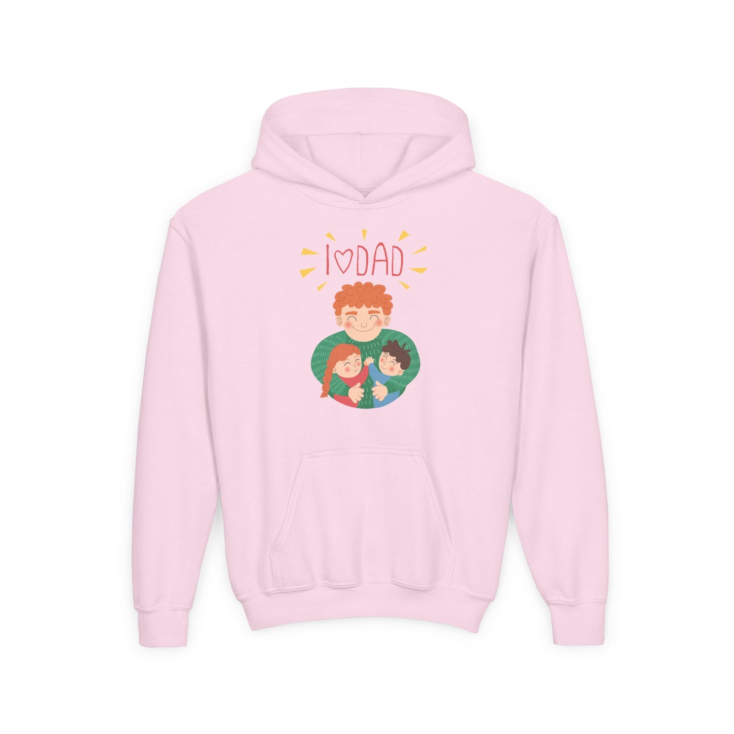 Youth Heavy Blend Hooded Sweatshirt - Daddys love