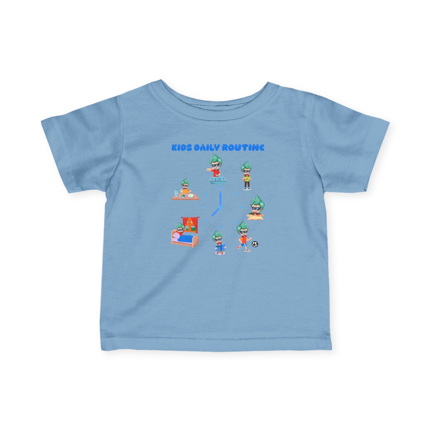 Infant Fine Jersey Tee - Super kiddo daily routine