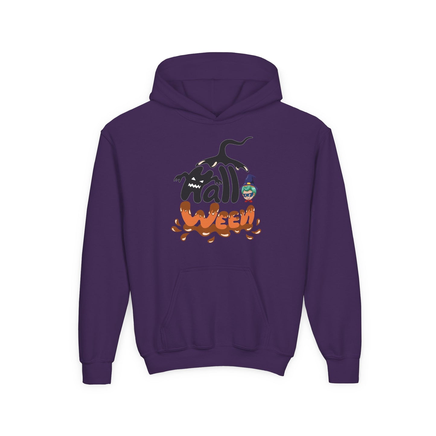 Youth Heavy Blend Hooded Sweatshirt - Holloween