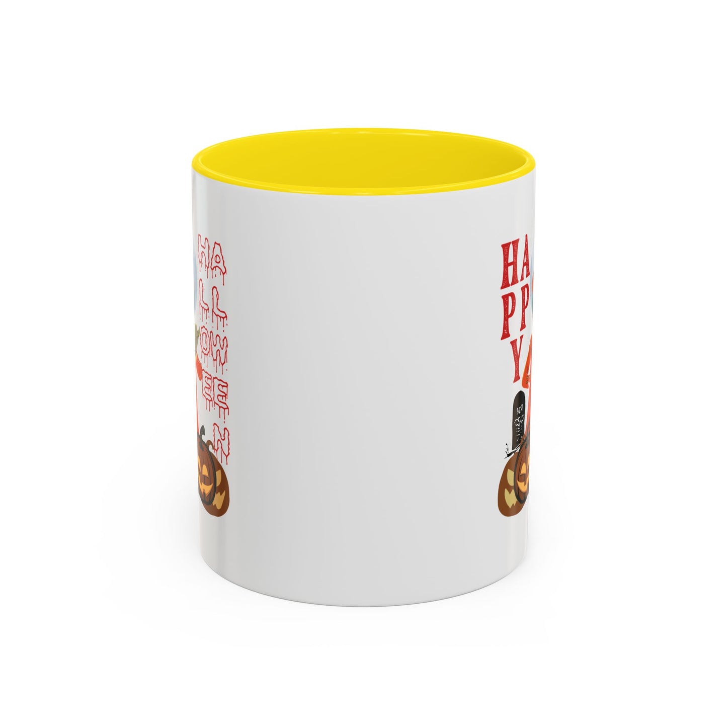 Accent Coffee Mug - Holloween design by super kiddo