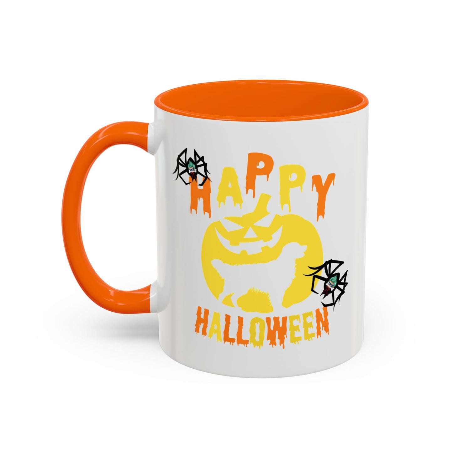 Accent Coffee Mug - Happy holloween
