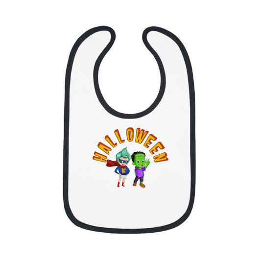 Baby Bib - Holloween with super kiddo