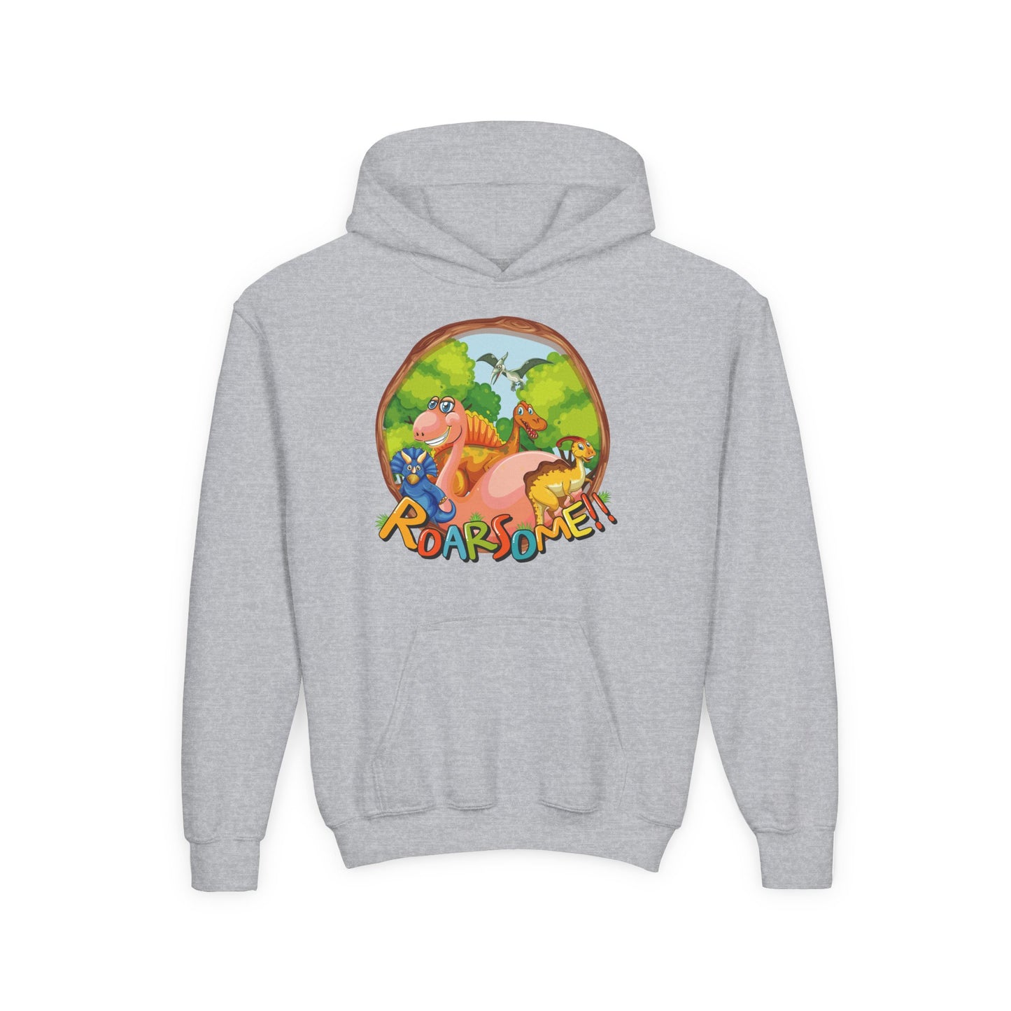 Youth Heavy Blend Hooded Sweatshirt - Roarsome