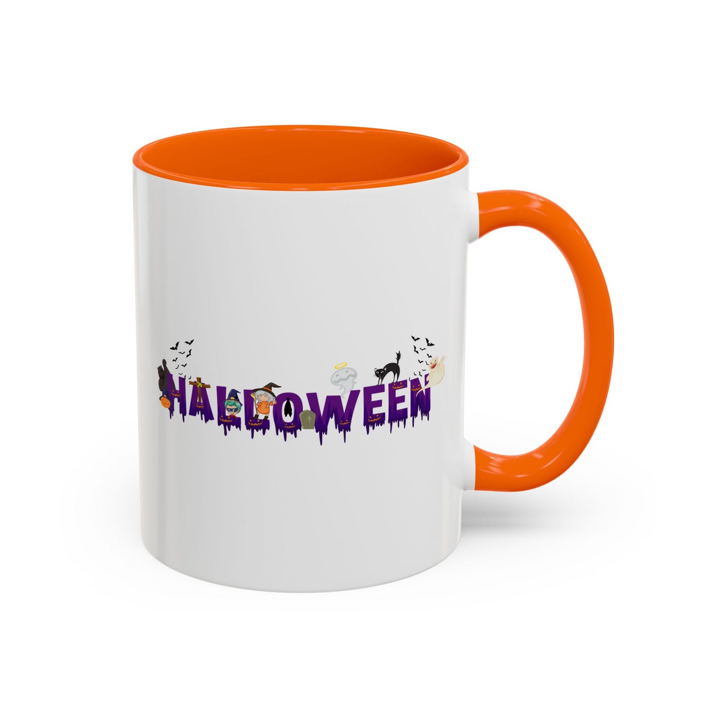 Accent Coffee Mug - Holloween word