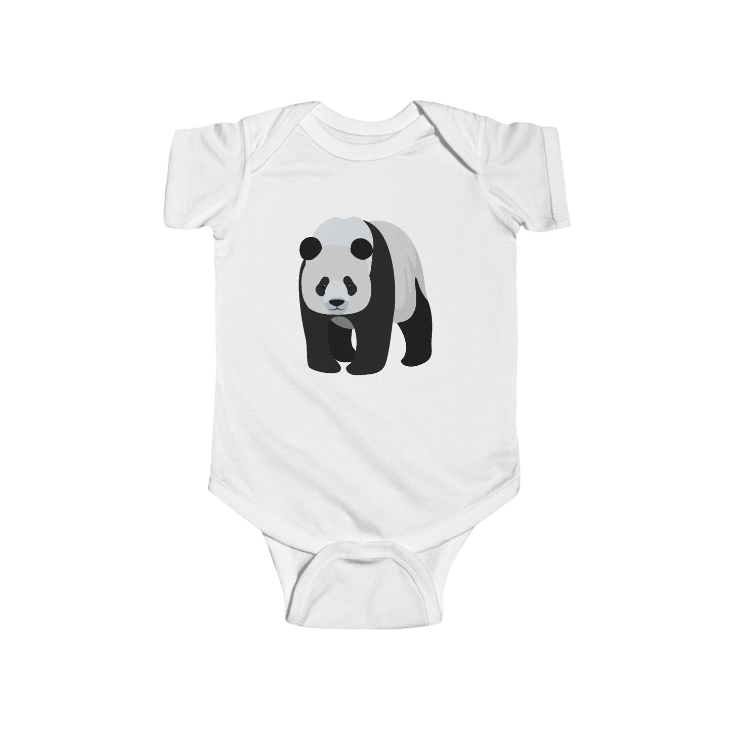 Infant Fine Jersey Bodysuit - Big panda
