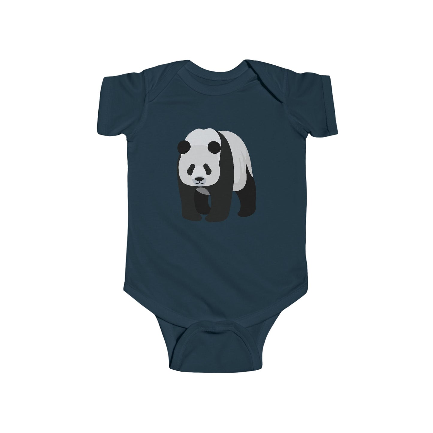 Infant Fine Jersey Bodysuit - Big panda