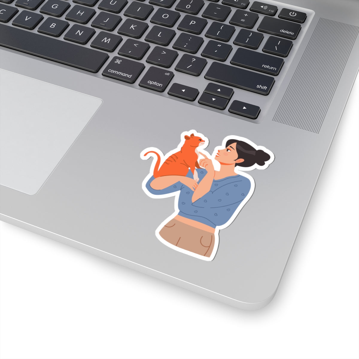 Kiss-Cut Stickers - Cat mom