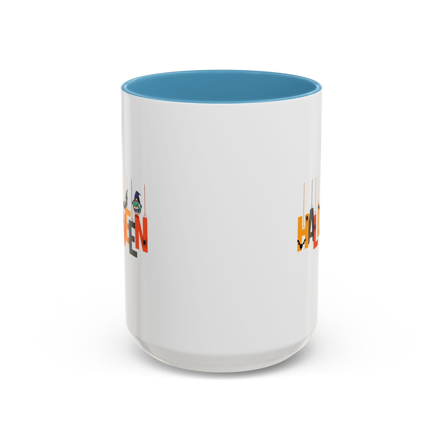 Accent Coffee Mug - Holloween hanging letters