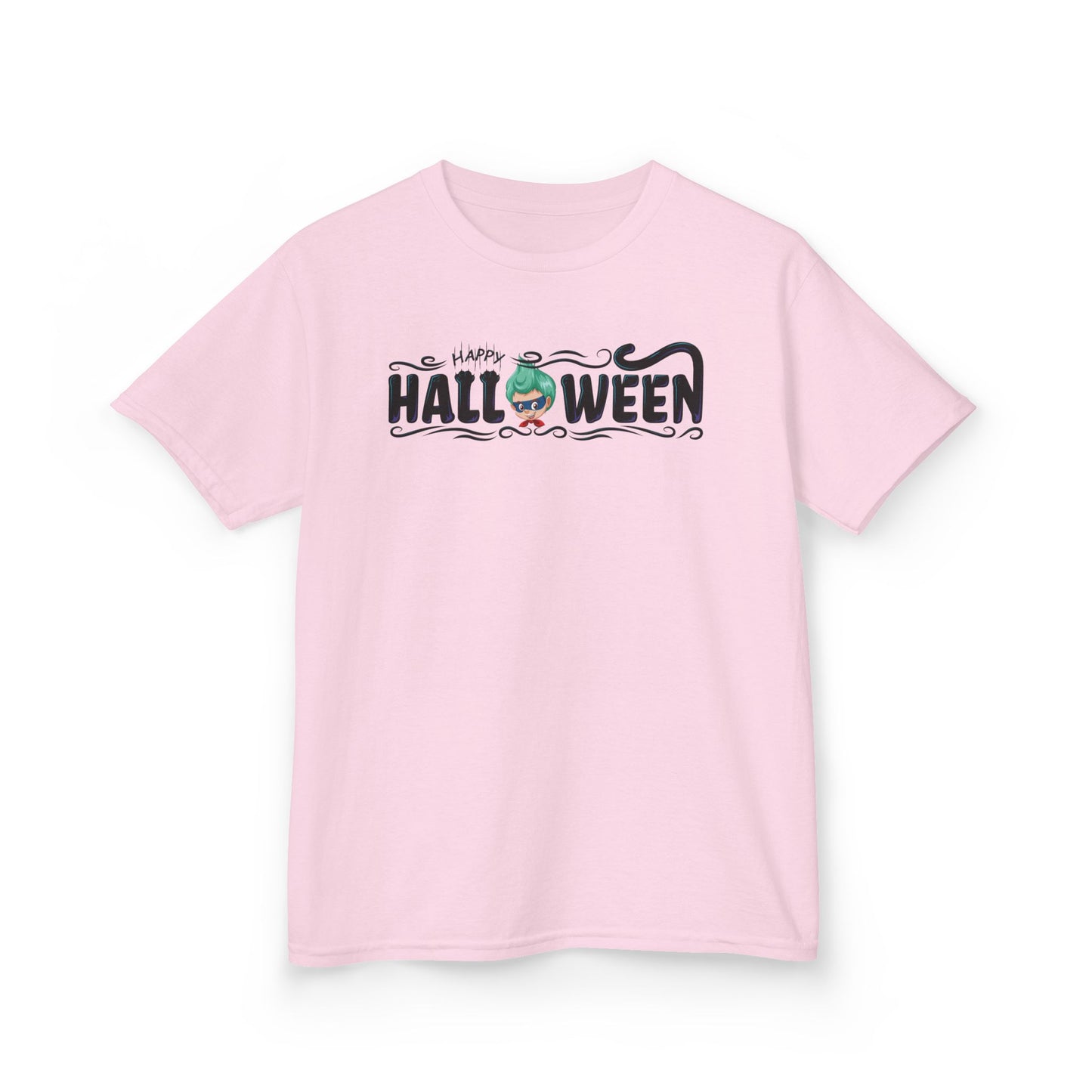 Kids Heavy Cotton™ Tee - Happy halloween by super kiddo