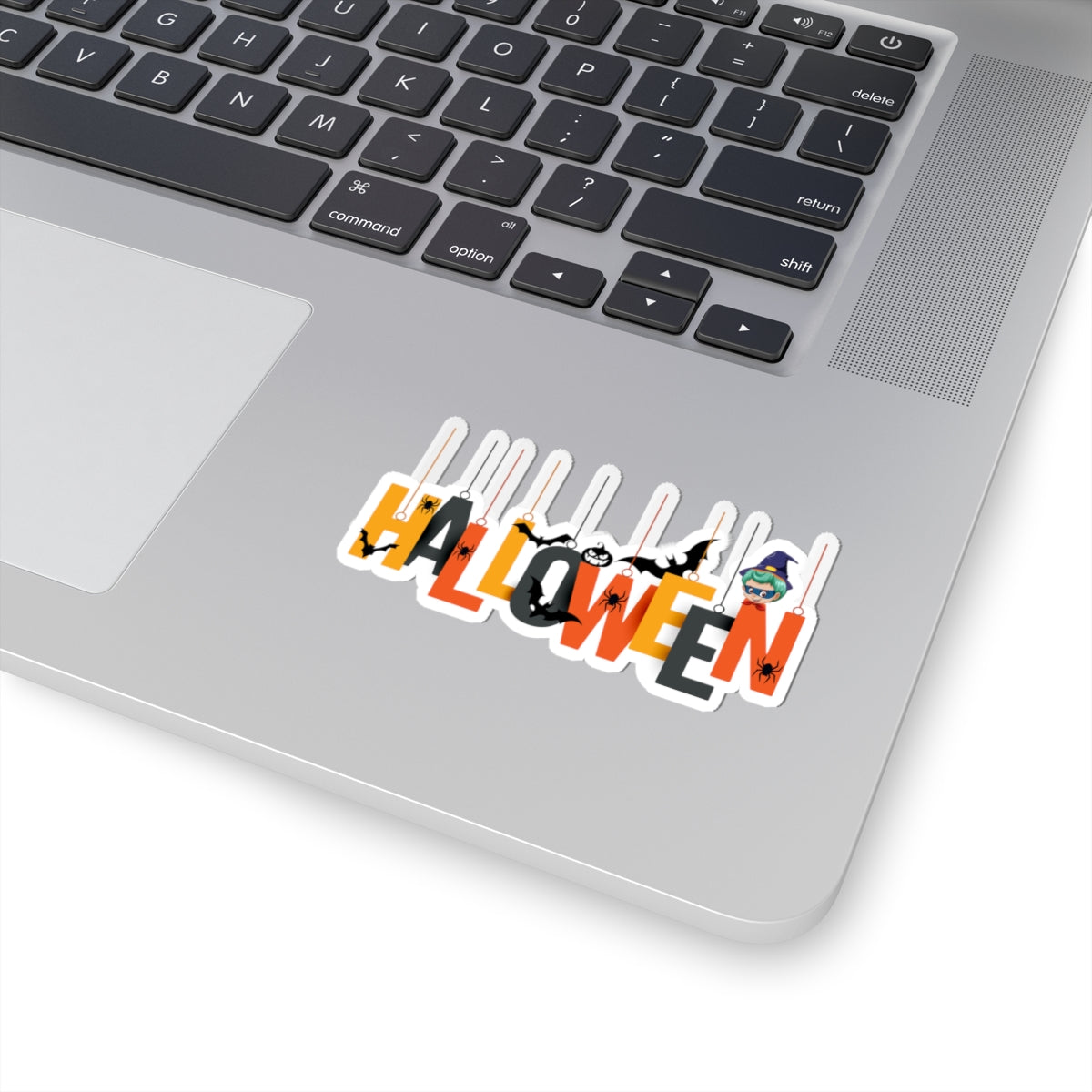Kiss-Cut Stickers - Holloween hanging letters