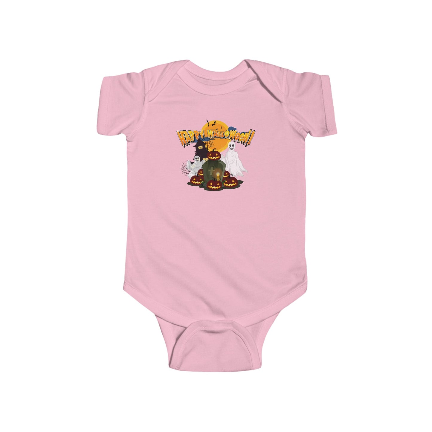Infant Bodysuit - Happy holloween - cemetery