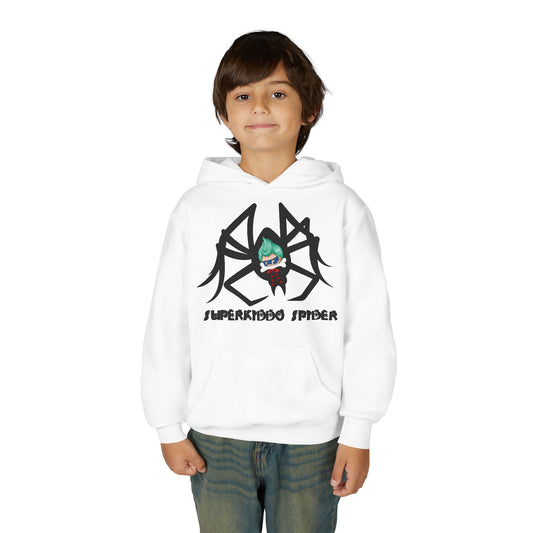 Youth Heavy Blend Hooded Sweatshirt - Spider kiddo
