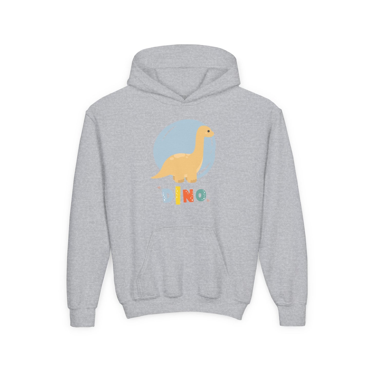 Youth Heavy Blend Hooded Sweatshirt - Dino Embrace
