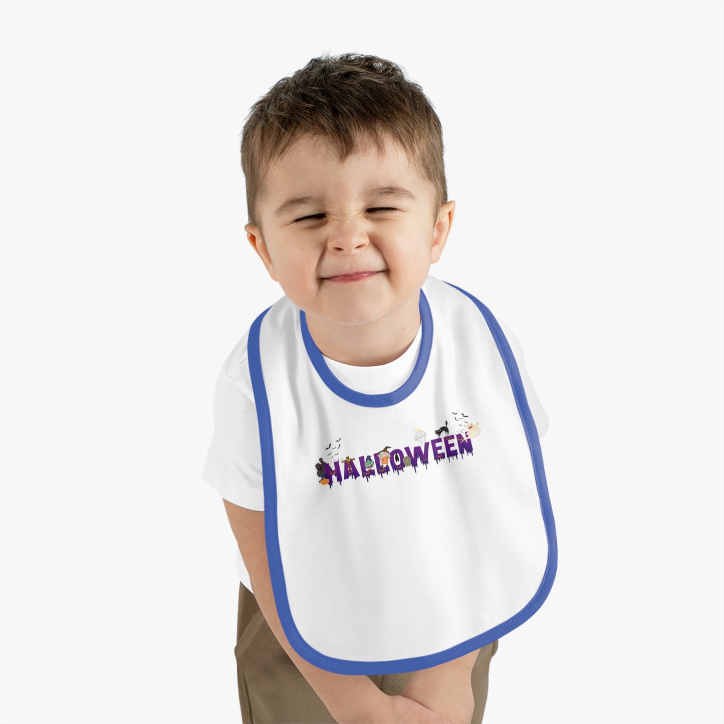 Baby Bib - Holloween word