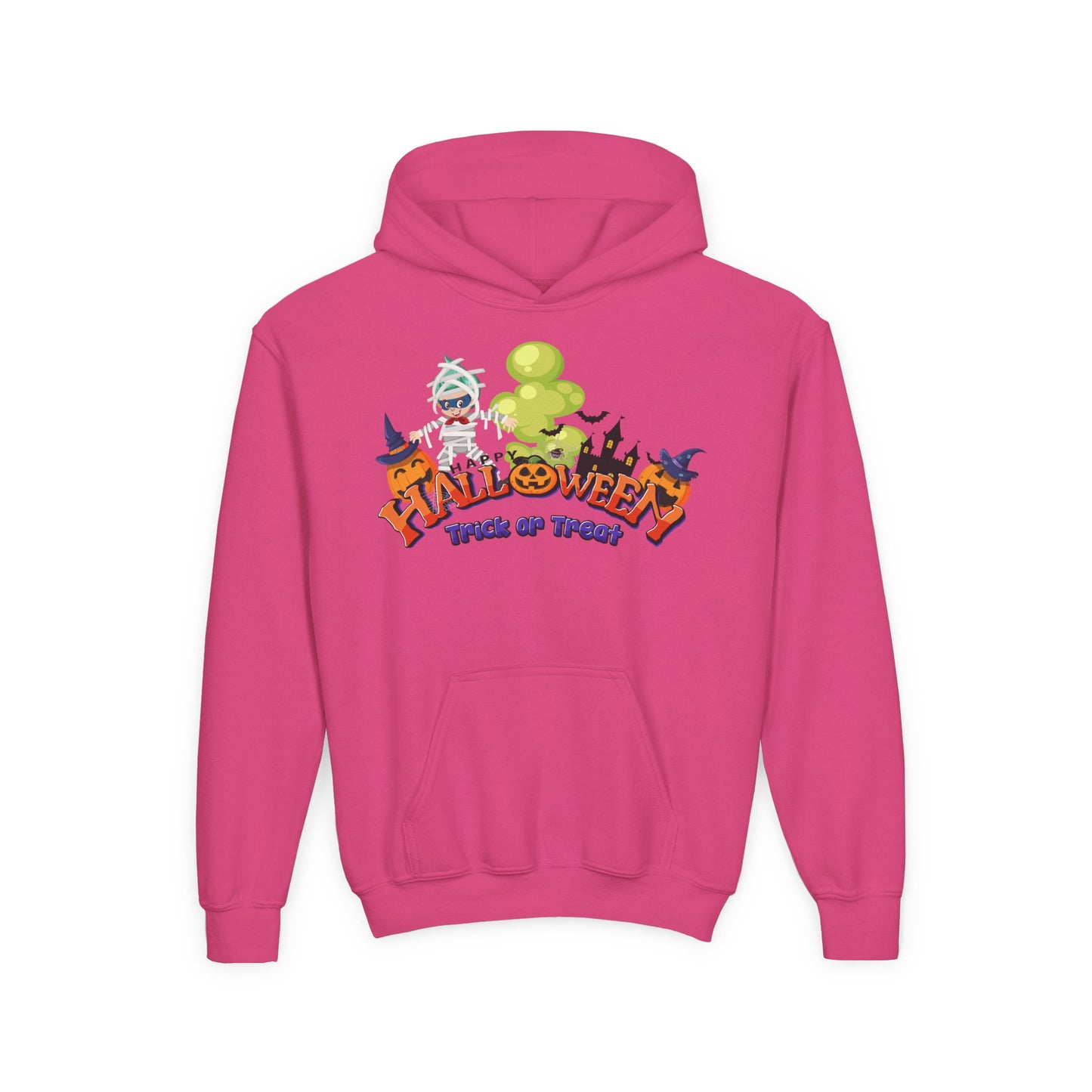 Youth Heavy Blend Hooded Sweatshirt - Trick or Treat