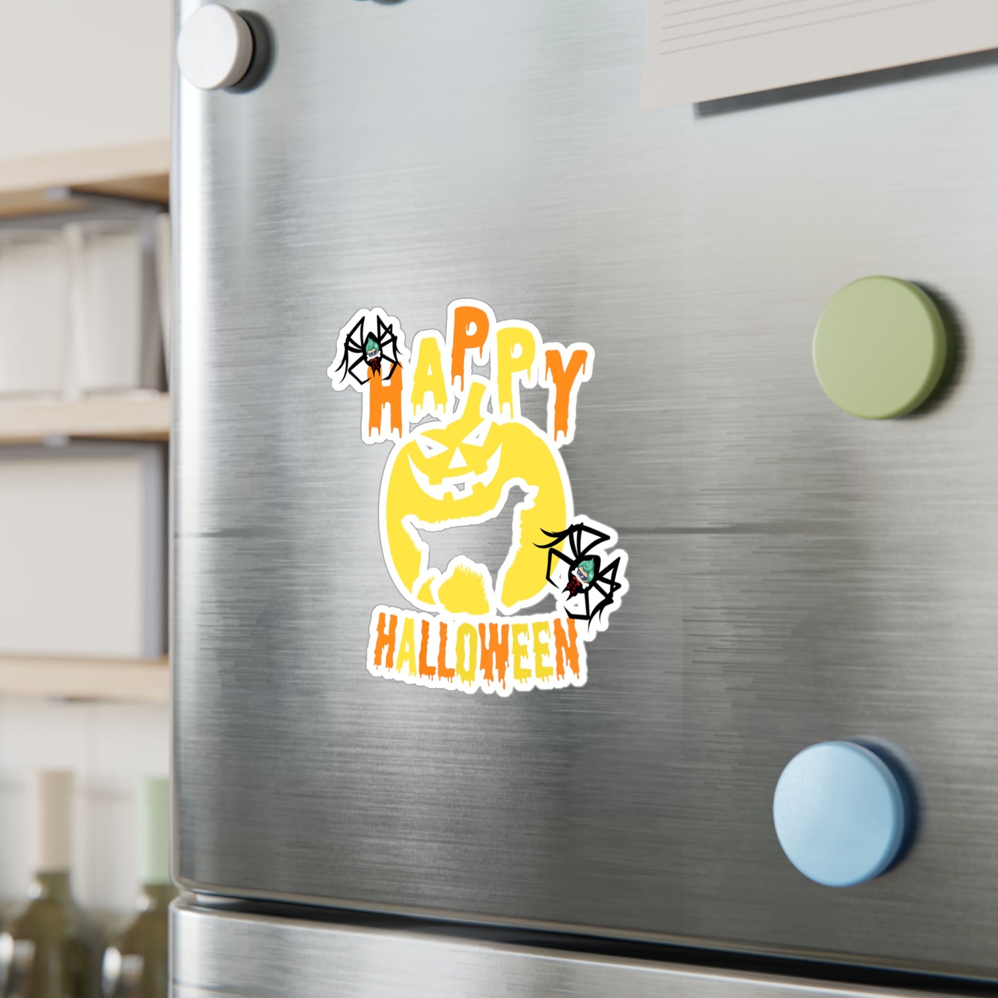 Halloween Kiss-Cut Vinyl Decals – Happy holloween