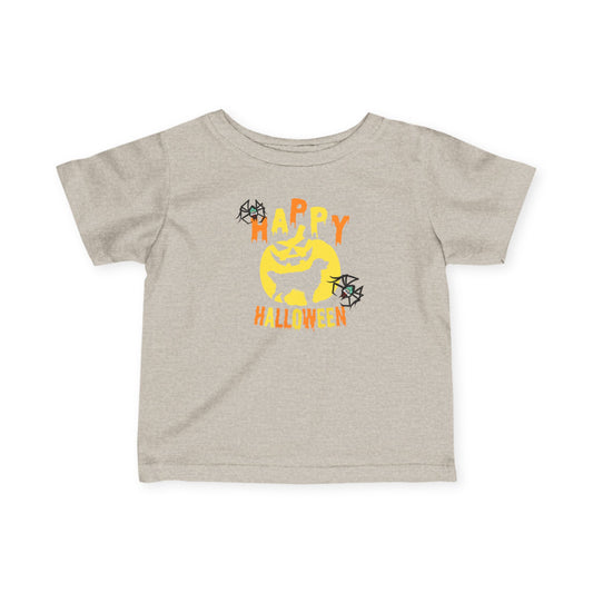 Infant Fine Jersey Tee - Happy holloween Printify