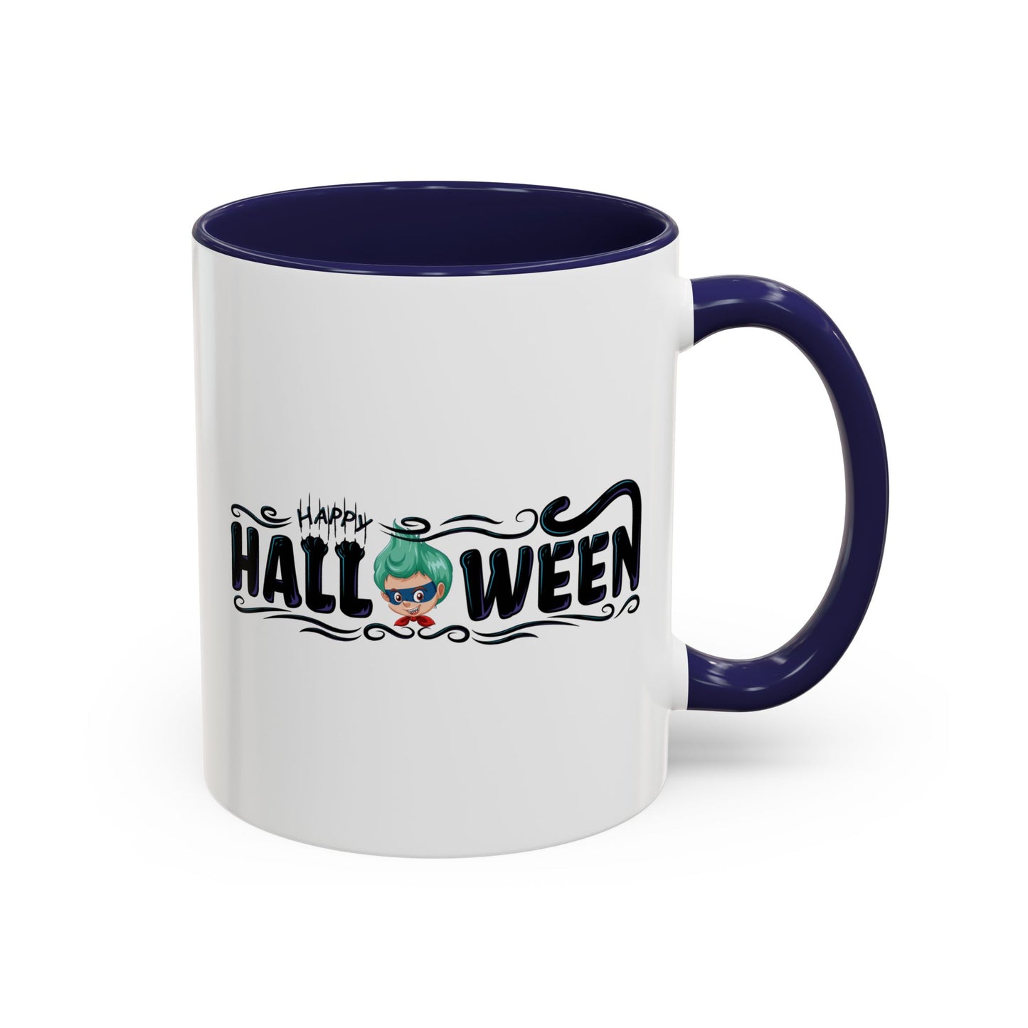 Accent Coffee Mug - Happy halloween by super kiddo
