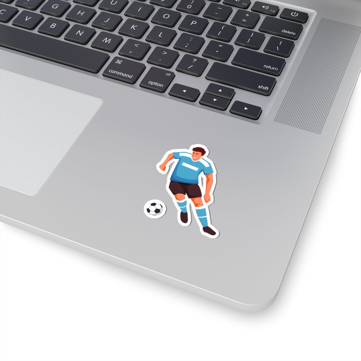 Kiss-Cut Stickers - Man playing foot ball