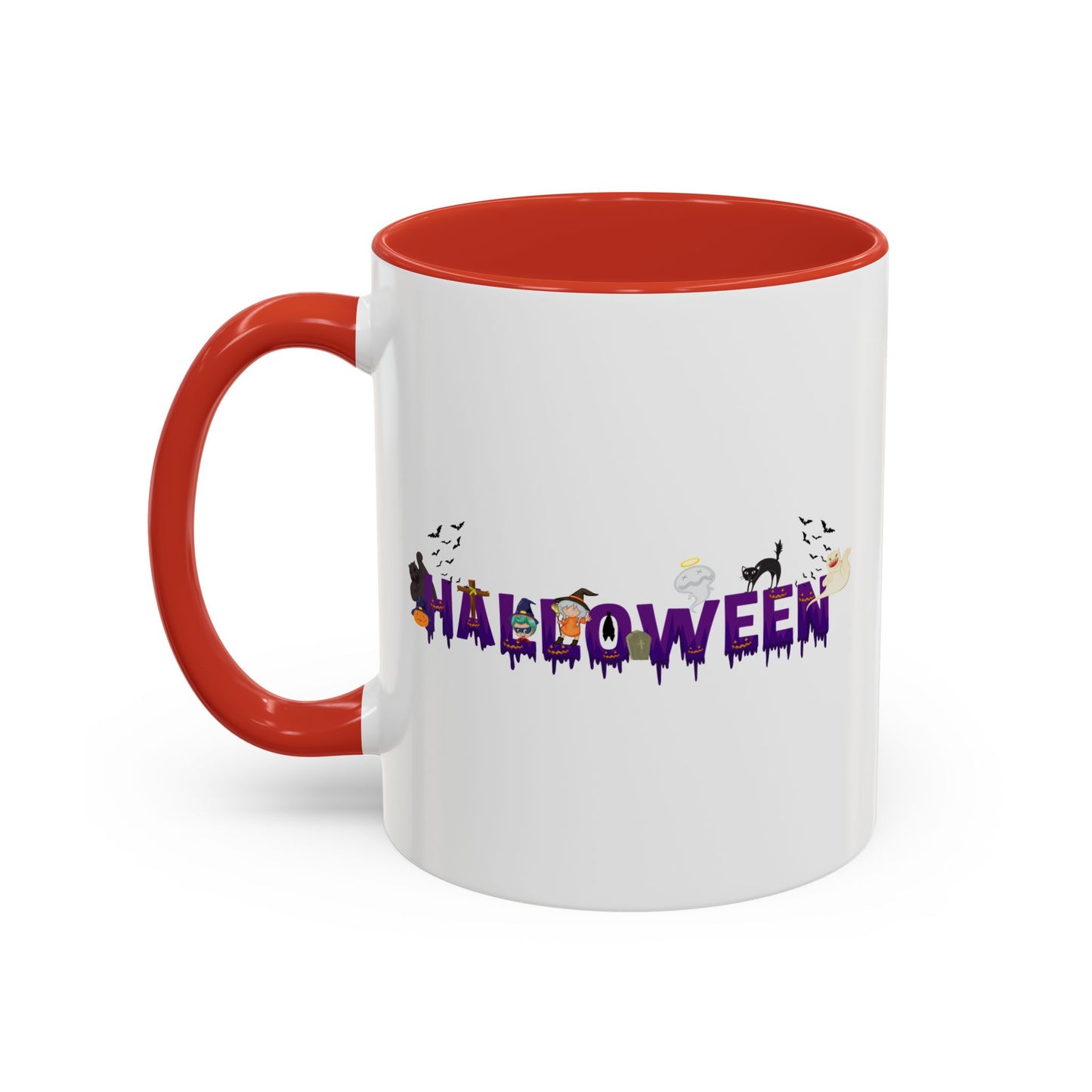 Accent Coffee Mug - Holloween word