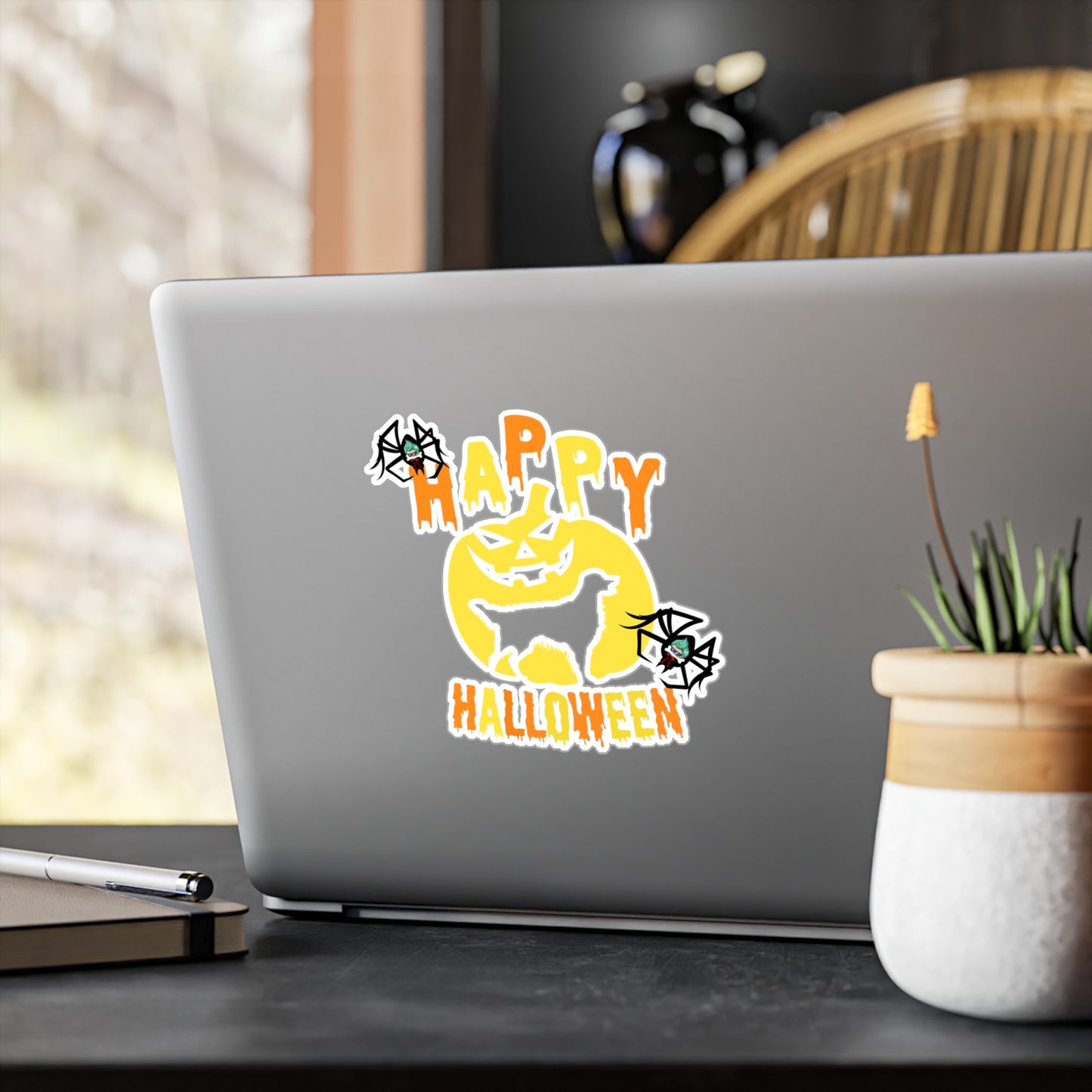 Halloween Kiss-Cut Vinyl Decals – Happy holloween