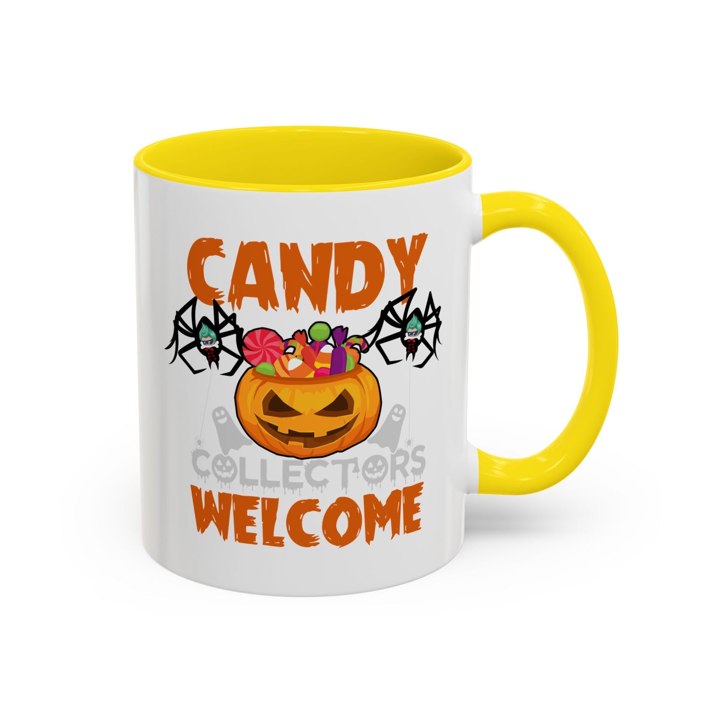 Accent Coffee Mug - Candy collectors by super kiddo