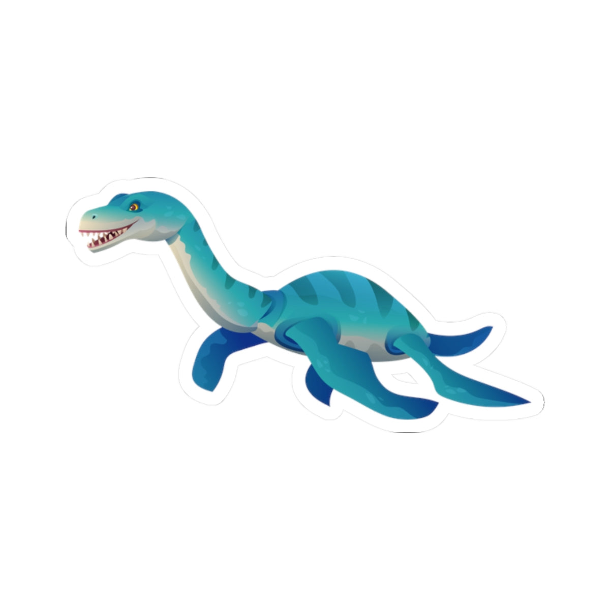 Kiss-Cut Stickers - PLESIOSAURUS