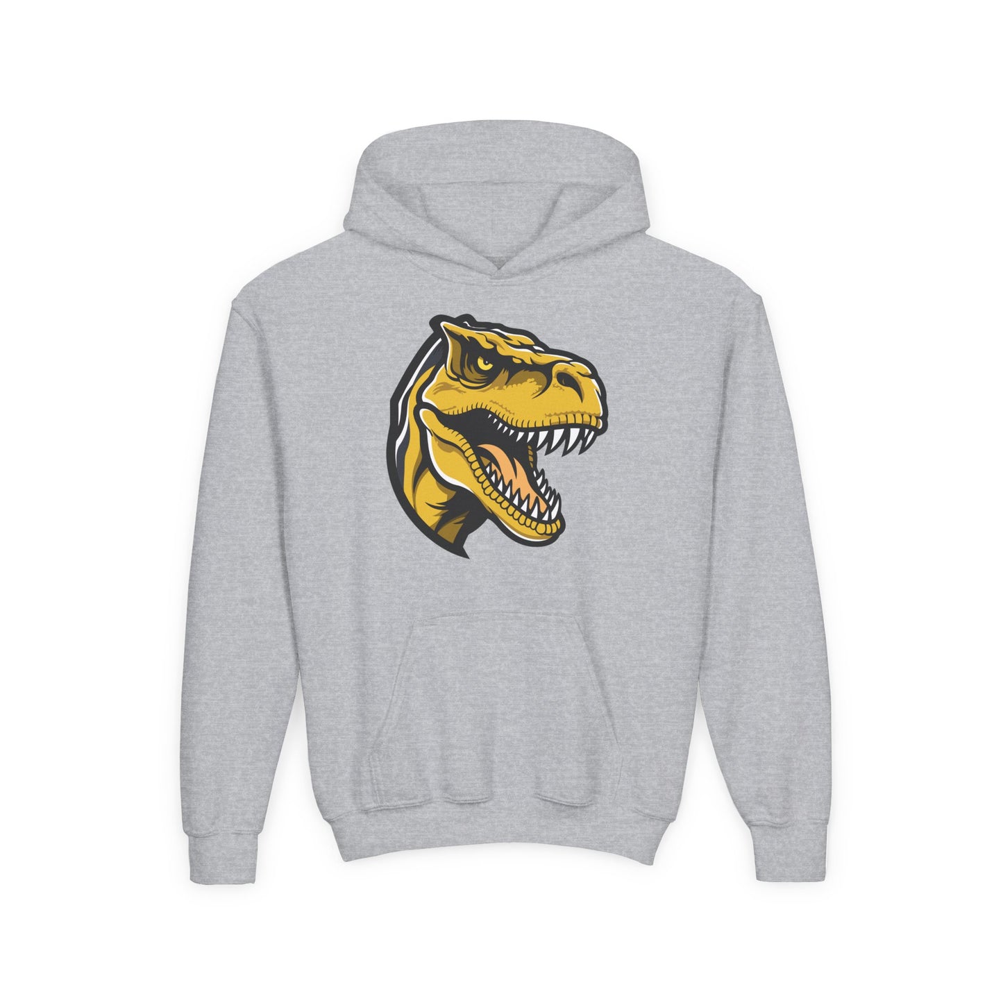 Youth Heavy Blend Hooded Sweatshirt - Tyrannosaurus rex
