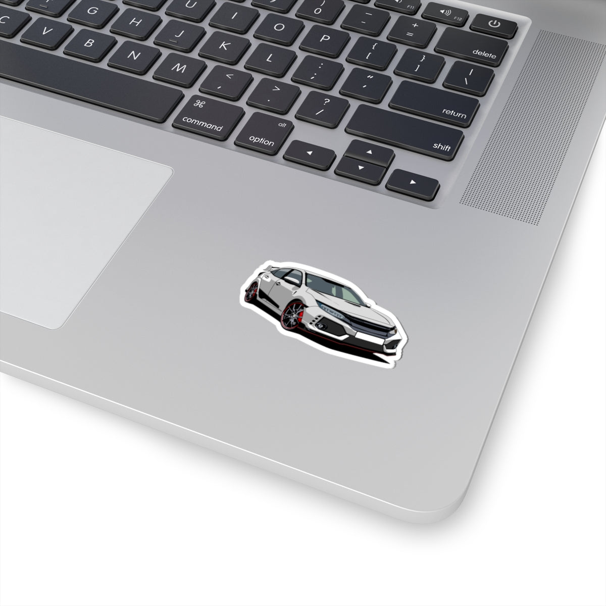 Kiss-Cut Vinyl Decals - Sedan car