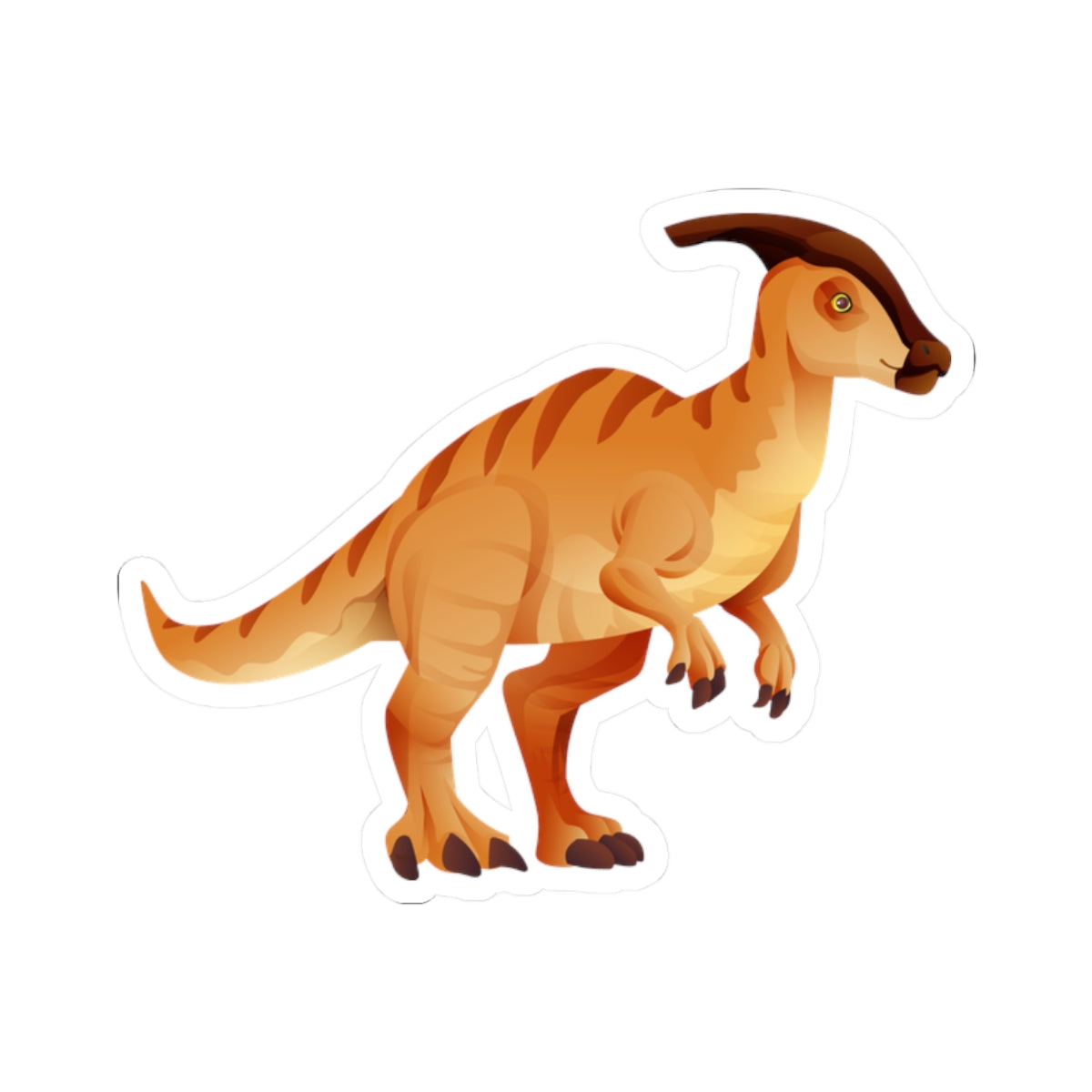 Kiss-Cut Stickers - Parasaurolophos
