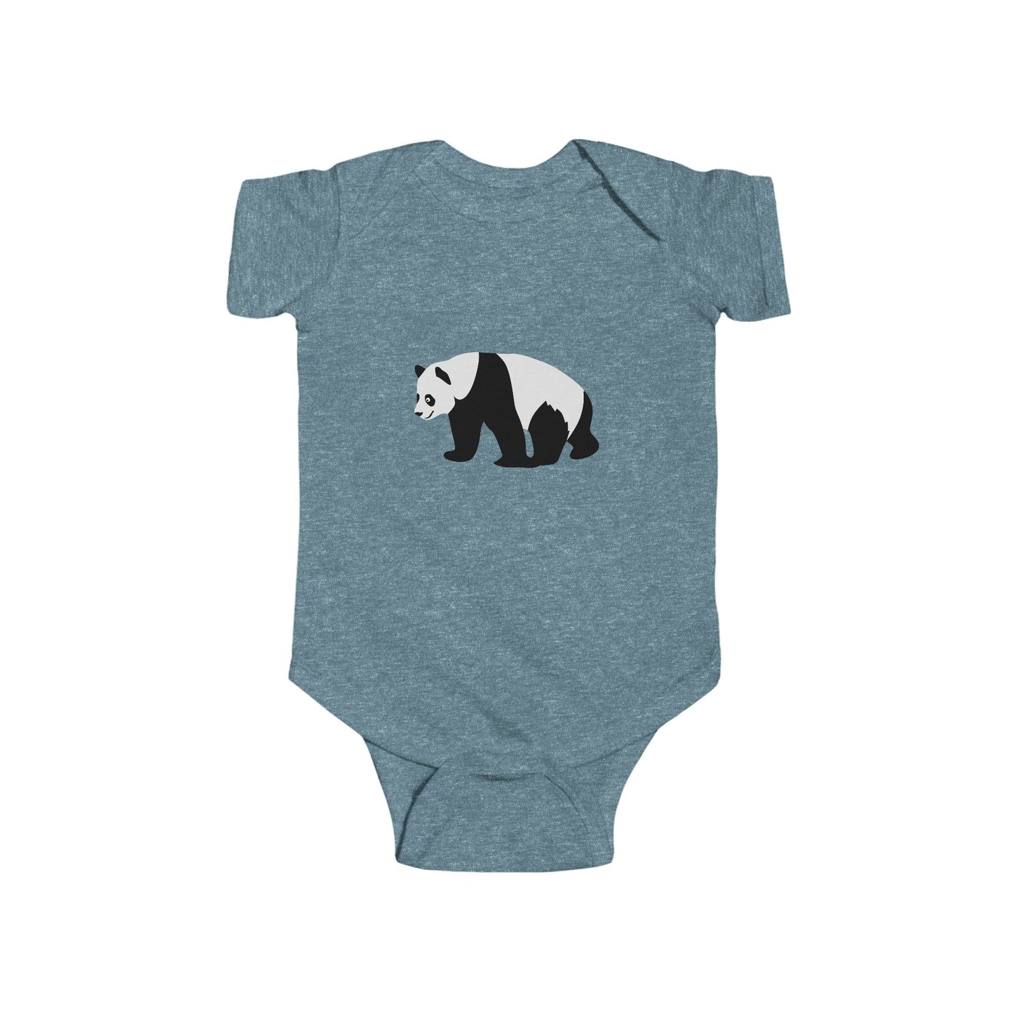 Infant Fine Jersey Bodysuit - walking panda