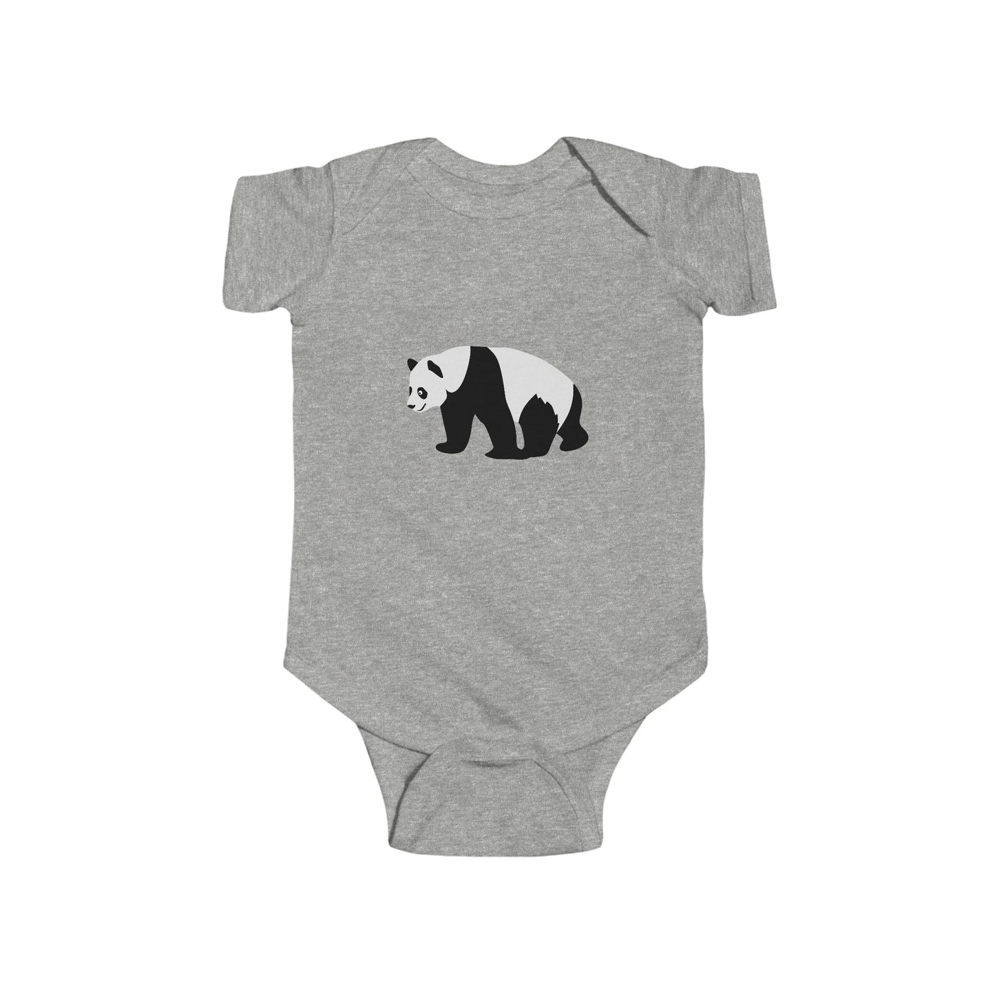 Infant Fine Jersey Bodysuit - walking panda
