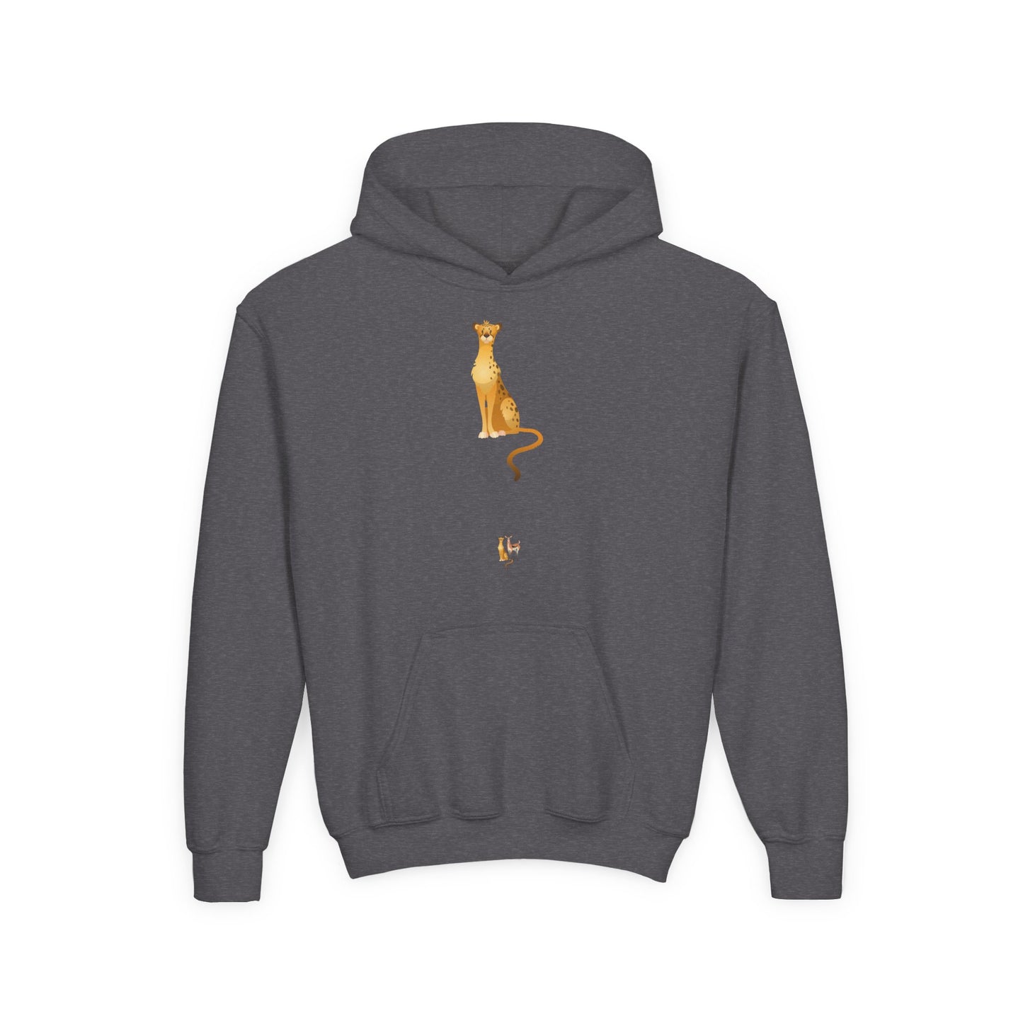 Youth Heavy Blend Hooded Sweatshirt - Tiger