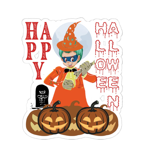 Kiss-Cut Stickers - Holloween design by super kiddo