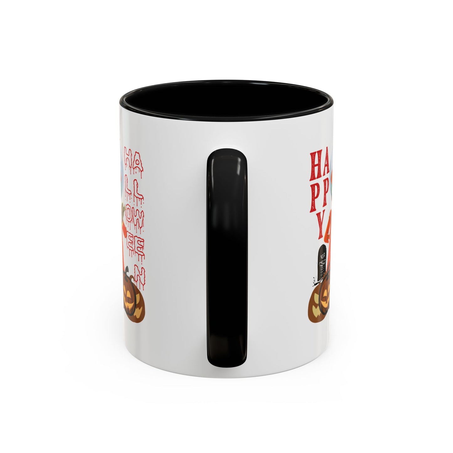 Accent Coffee Mug - Holloween design by super kiddo