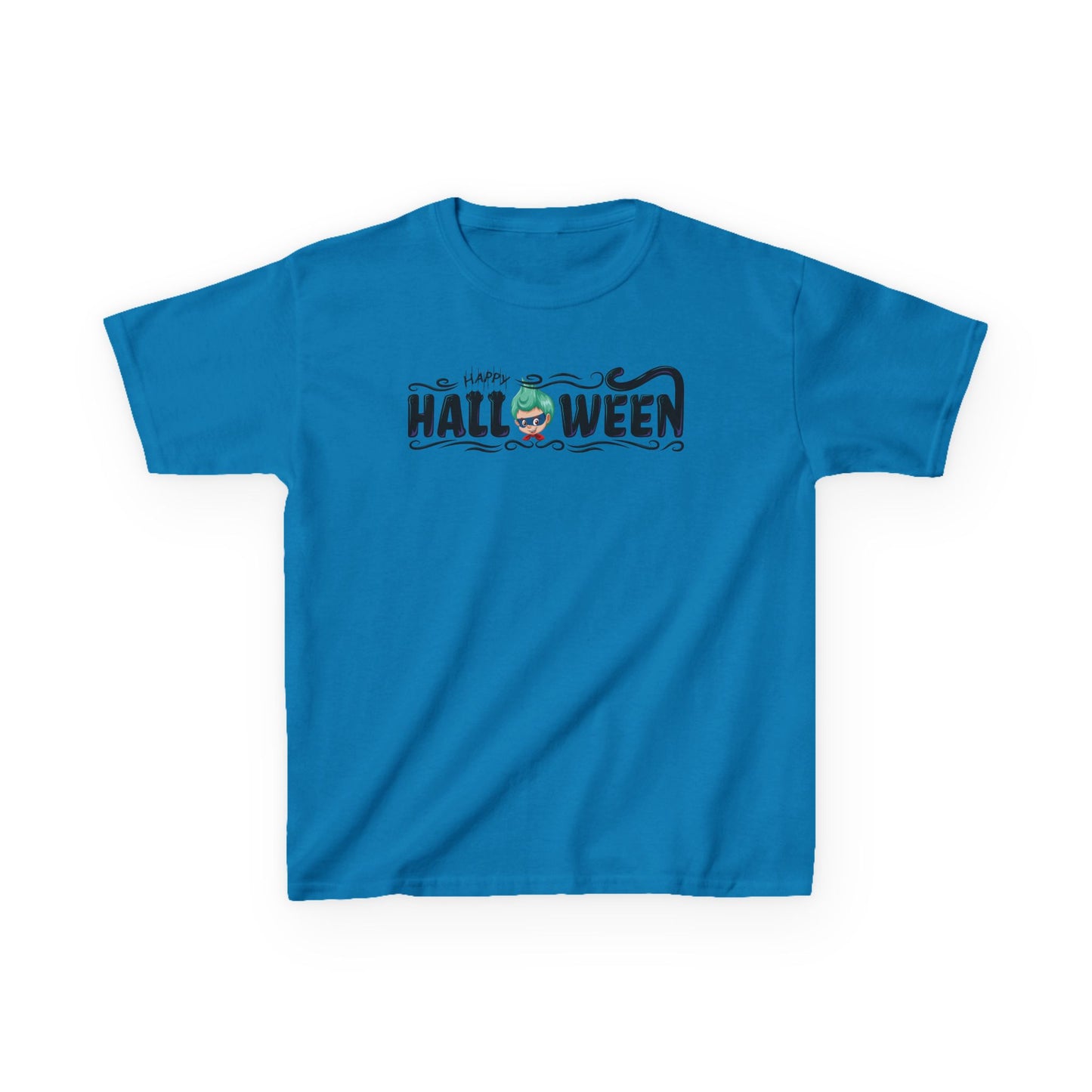 Kids Heavy Cotton™ Tee - Happy halloween by super kiddo