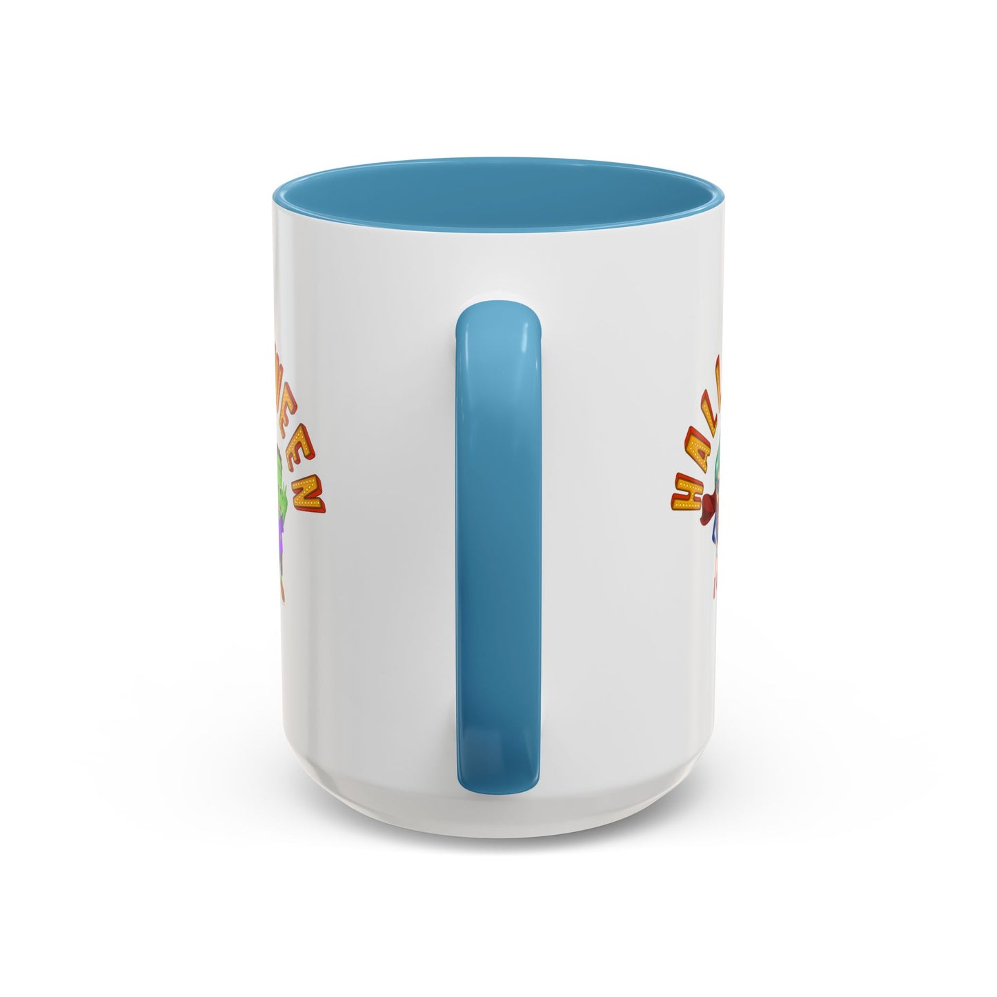 Accent Coffee Mug - Holloween with super kiddo