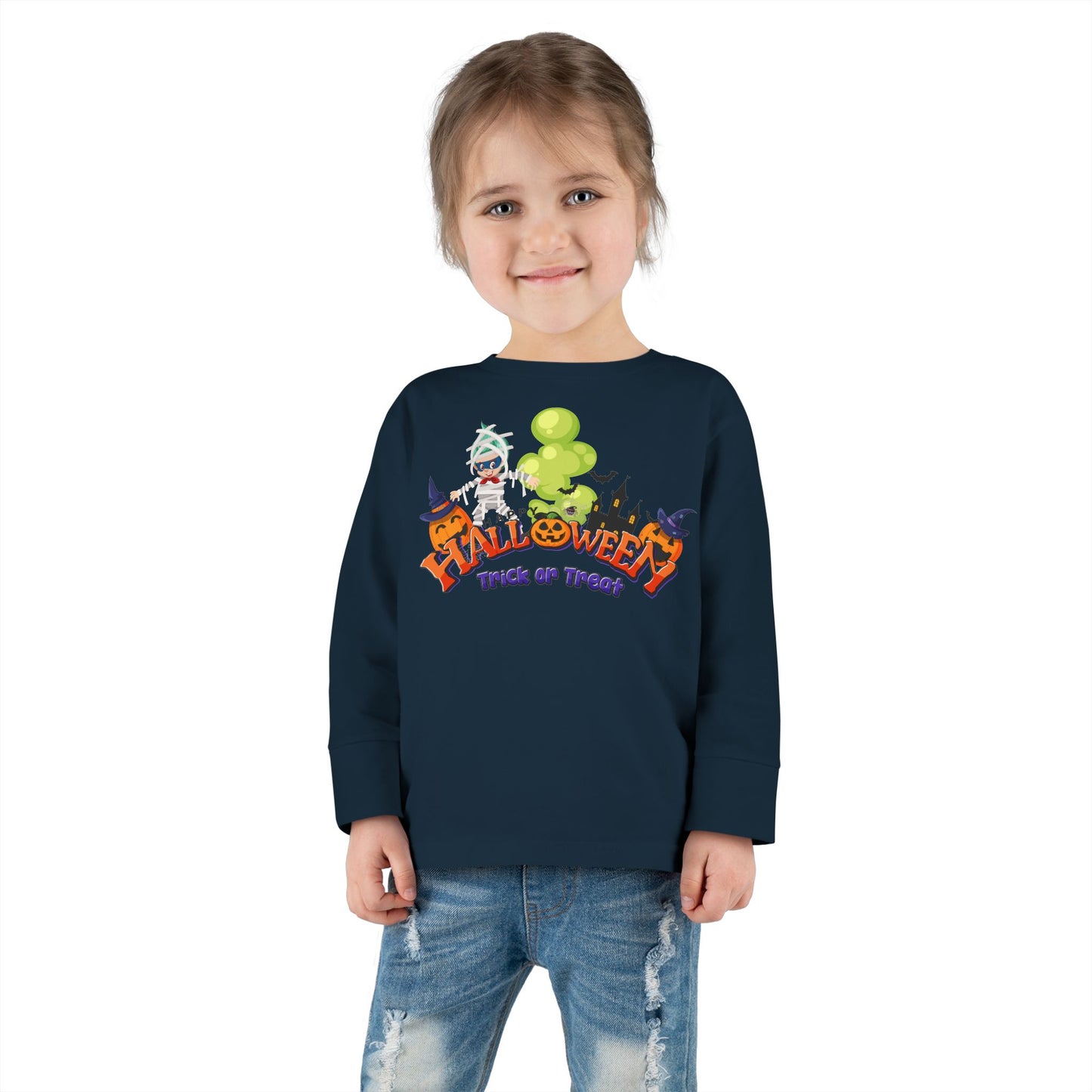 Toddler Long Sleeve Tee - Trick or Treat
