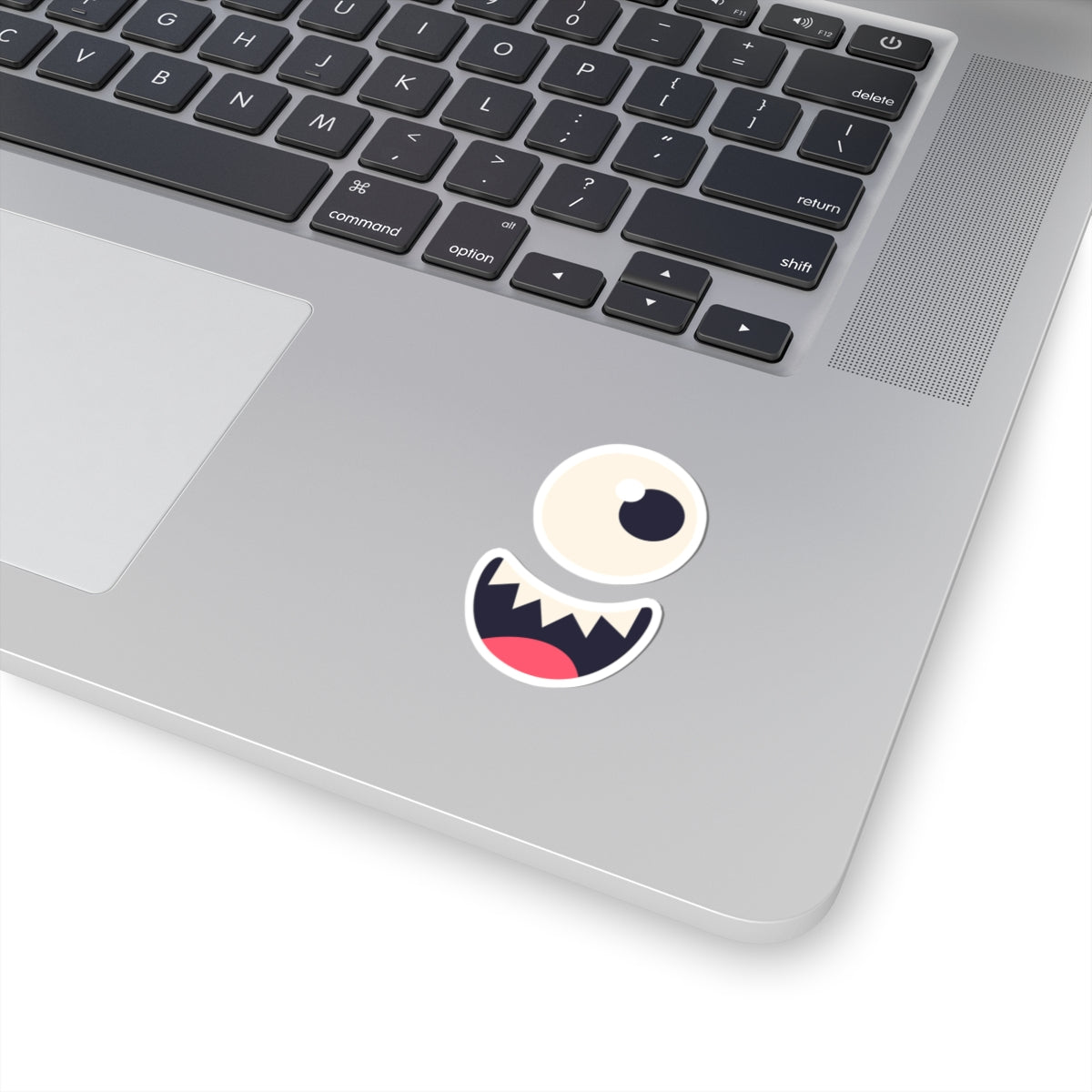 Kiss-Cut Vinyl Decals - Monsters face