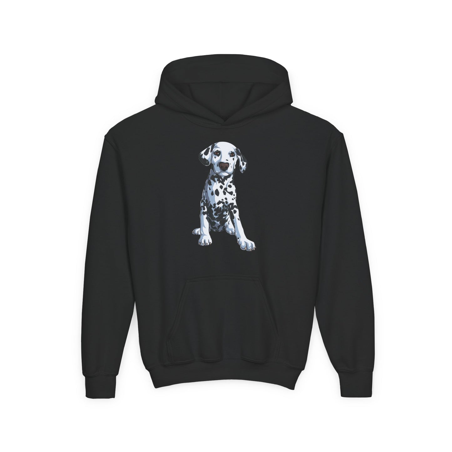 Youth Heavy Blend Hooded Sweatshirt - Dalmatian