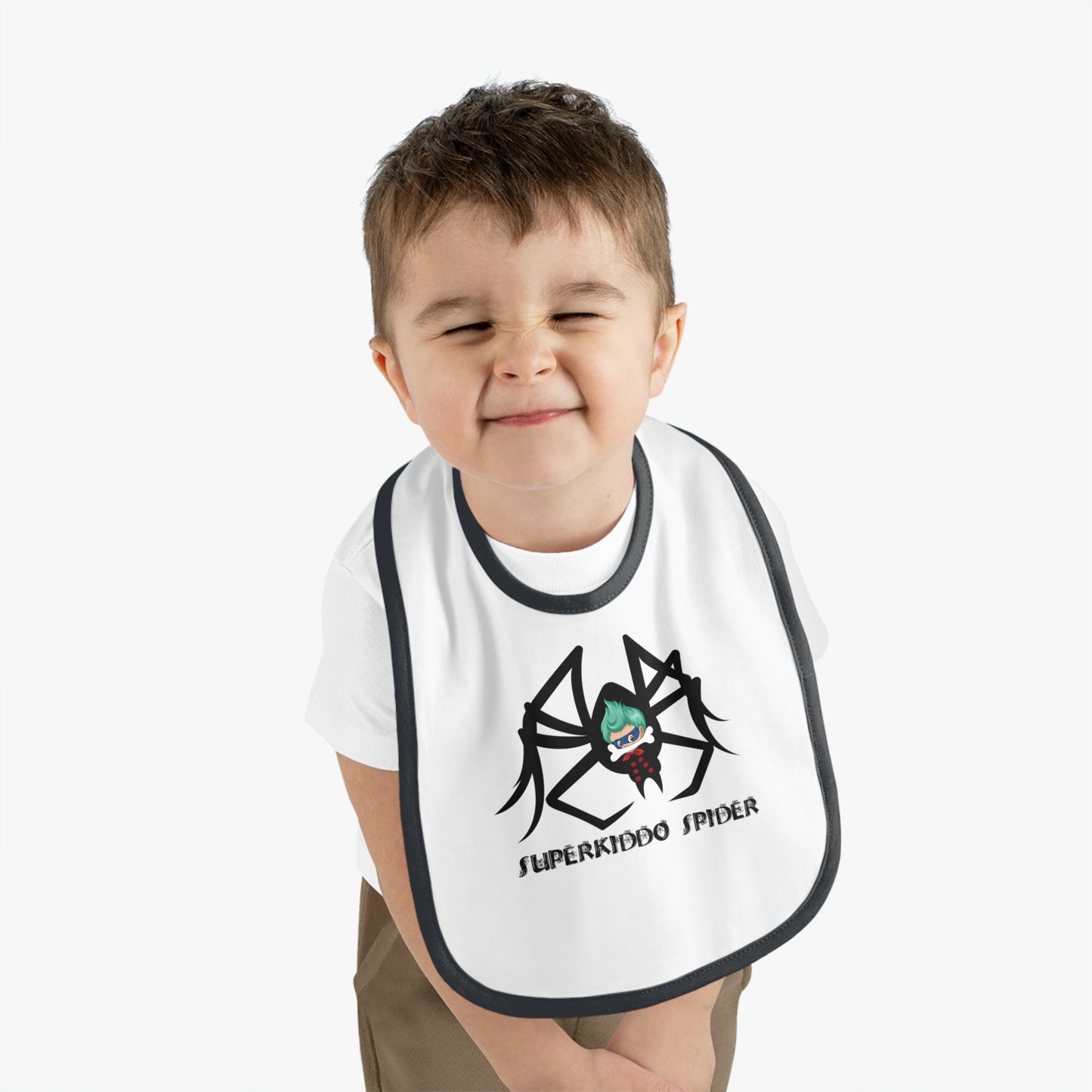 Baby Bib - Spider kiddo