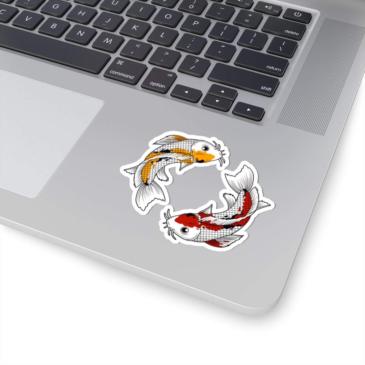 Kiss-Cut Vinyl Decals - Koi fish