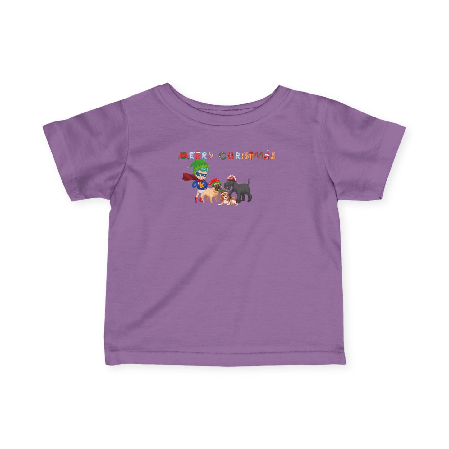 Infant Fine Jersey Tee - Super kiddo woith pet friends - [[{"value":"Wonderwear Kid"}]]