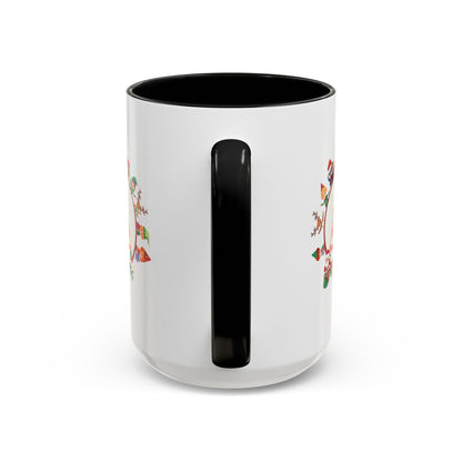 Accent Coffee Mug - We wish you a merry christmas - [[{"value":"Wonderwear Kid"}]]
