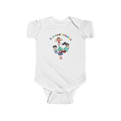 Infant Bodysuit - Leo & Friends - [[{"value":"Wonderwear Kid"}]]