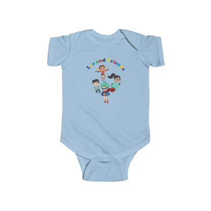 Infant Bodysuit - Leo & Friends - [[{"value":"Wonderwear Kid"}]]