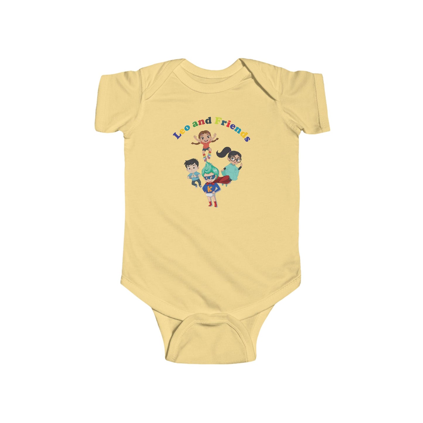 Infant Bodysuit - Leo & Friends