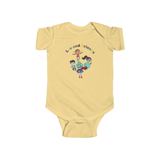 Infant Bodysuit - Leo & Friends - [[{"value":"Wonderwear Kid"}]]
