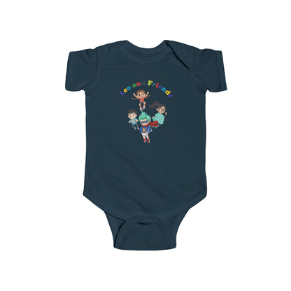 Infant Bodysuit - Leo & Friends - [[{"value":"Wonderwear Kid"}]]